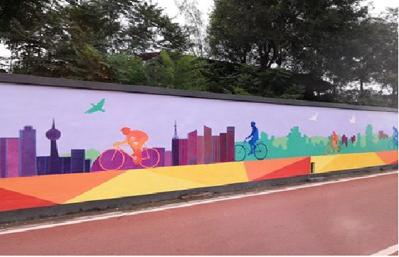 建湖墙体彩绘-围墙