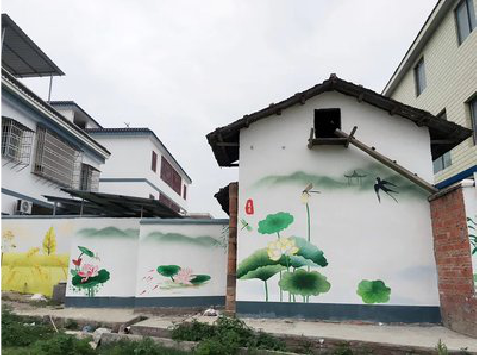 建湖室外墙绘-从选材到保养。