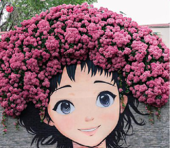 建湖墙体彩绘-网红墙打卡