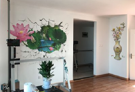 建湖墙体彩绘相比墙纸的优势。