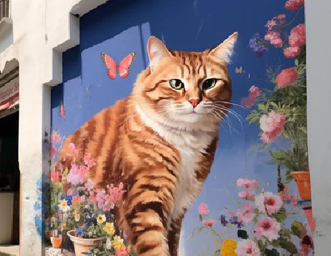 建湖自己绘制有个性的手绘墙