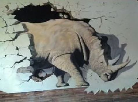 建湖在墙绘中，如何绘制3D效果？