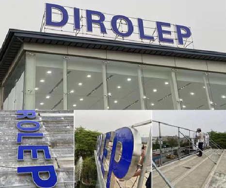 建湖楼顶发光字安装的注意事项。